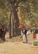 Childe Hassam Die Fifth Avenue am Washington Square china oil painting artist